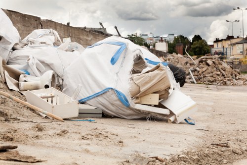 Bulk waste items ready for pickup